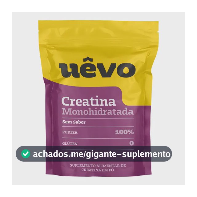 Creatina UÊVO Protein em pó Sem sabor x 300g