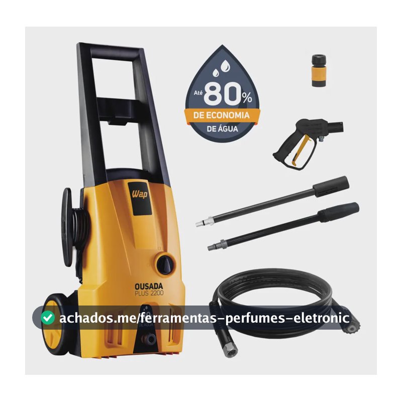 Lavadora de Alta Pressão Wap Ousada Plus 2200 1500W 1750 PSI