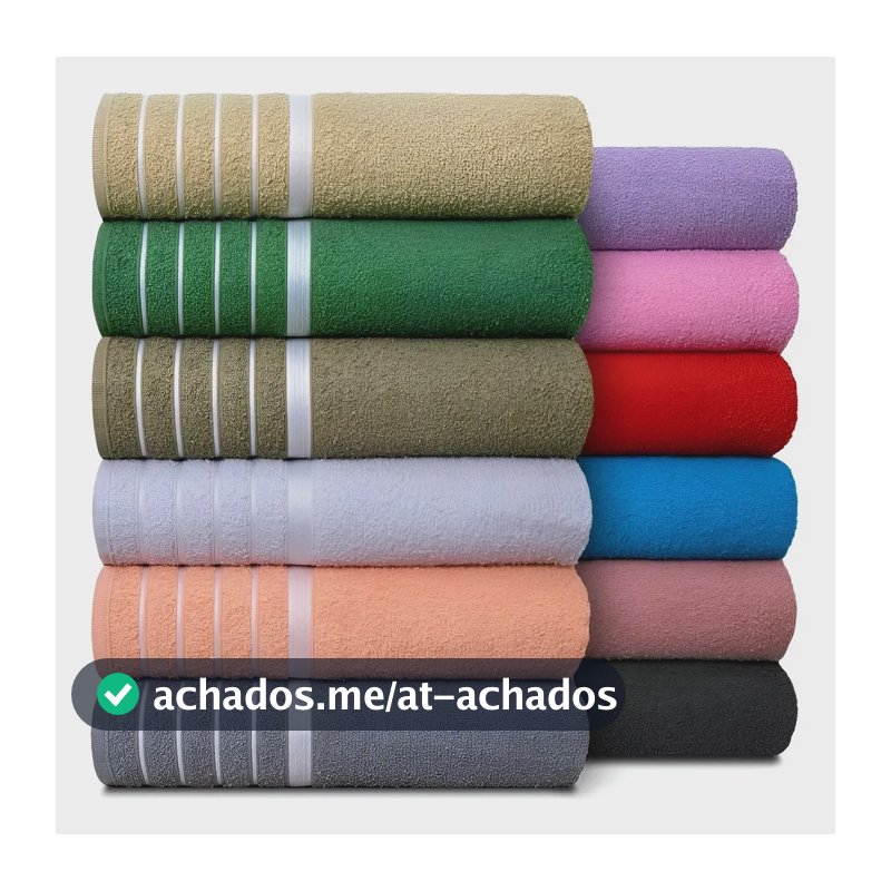 Kit C/ 4 Toalha De Banho Gigante 80 X 150 Cm Atacado + Softmax