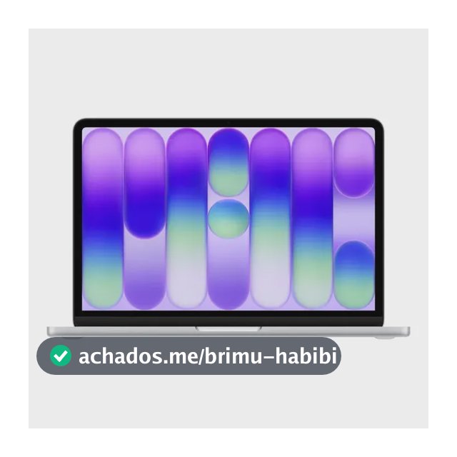 Macbook Neo De 13 Polegadas: Chip A18 Pro, Cpu De 6 núcleos, Gpu De 5 núcleos, 512gb, Touch Id - Prateado Prata