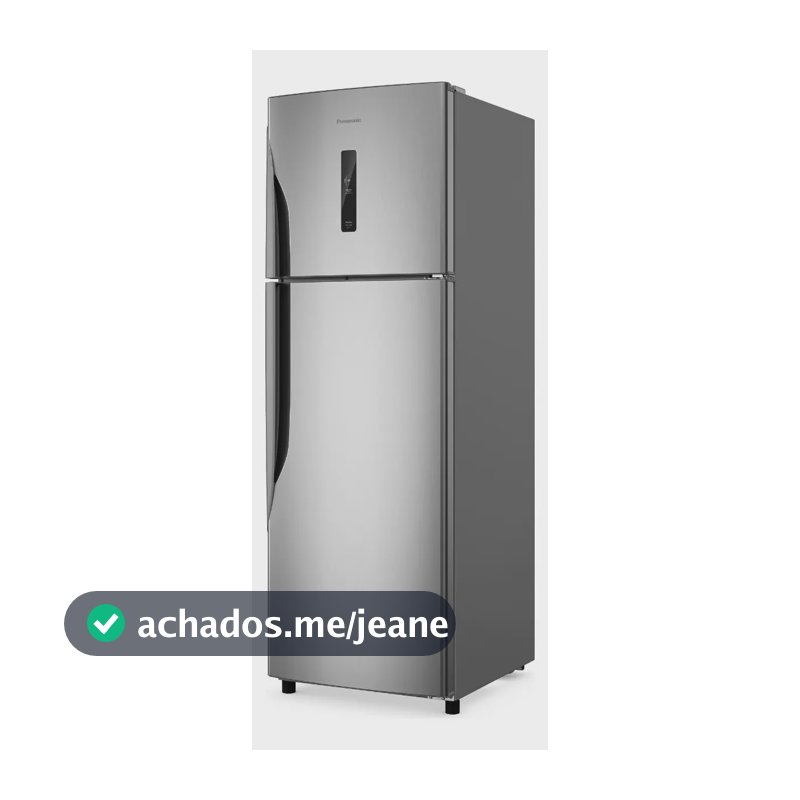 Refrigerador Panasonic 391l Aco Escovado Nr-bt44pv3x Aço Escovado