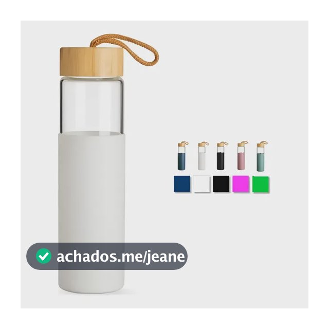 Garrafa De Vidro 750 Ml Grande Resistente Presente Água Suco
