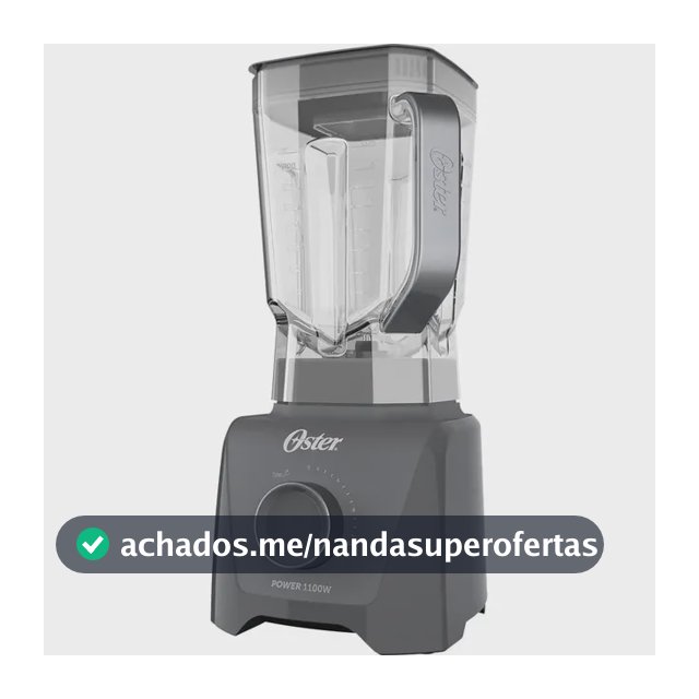 Liquidificador Oliq606 1100 Full 3,2l Cinza Oster