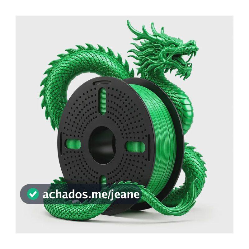 Filamento Impressora 3d Pla Silk Seda Print Pulse Cor: Verde