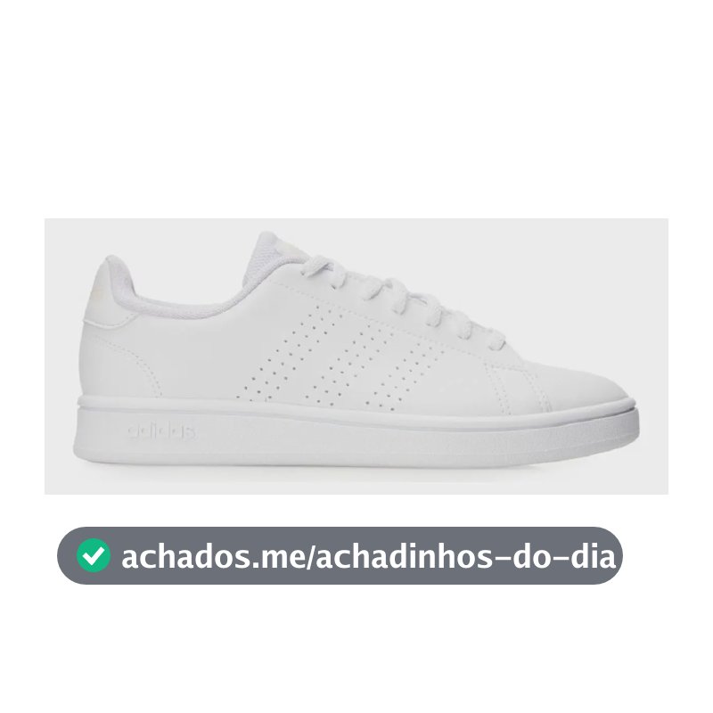 Tênis Casual Feminino Advantage Base 2.0 adidas Liso