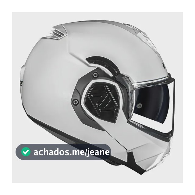 Capacete Ls2 Advant Monocolor Branco Tamanho Do Capacete 60