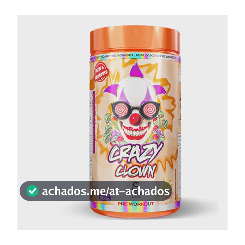 Suplemento Esportivo Demons Lab Crazy Clown Laranja Pó 300g