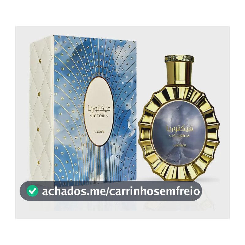 Perfume Victoria Lattafa Eau De Parfum 100ml Hannity Cosmeticos