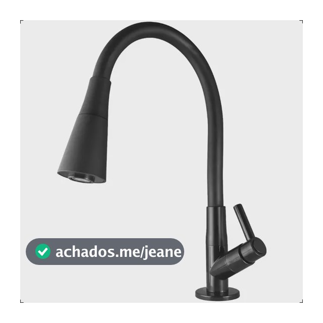 Torneira Gourmet Flexível 2 Jatos Cozinha Churrasqueira Área Externa Pia Bancada Mesa Preta Aromatec