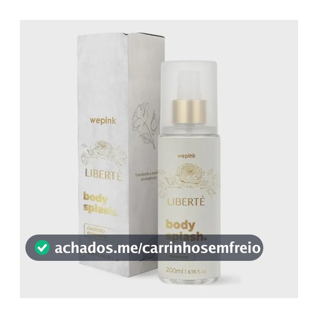 Body Splash Liberté Colônia 200ml- - Wepink