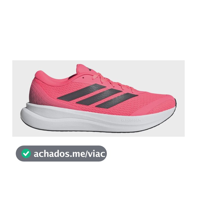 Tênis Masculino Runfalcon 6 adidas Rosa Liso 42 Br
