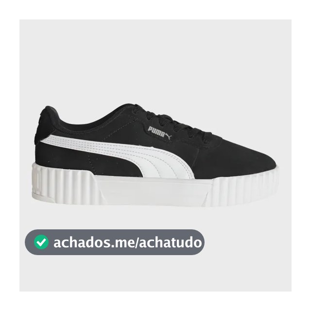 Tênis Feminino Puma Carina 3.0 Sd Bdp Casual Conforto Macio