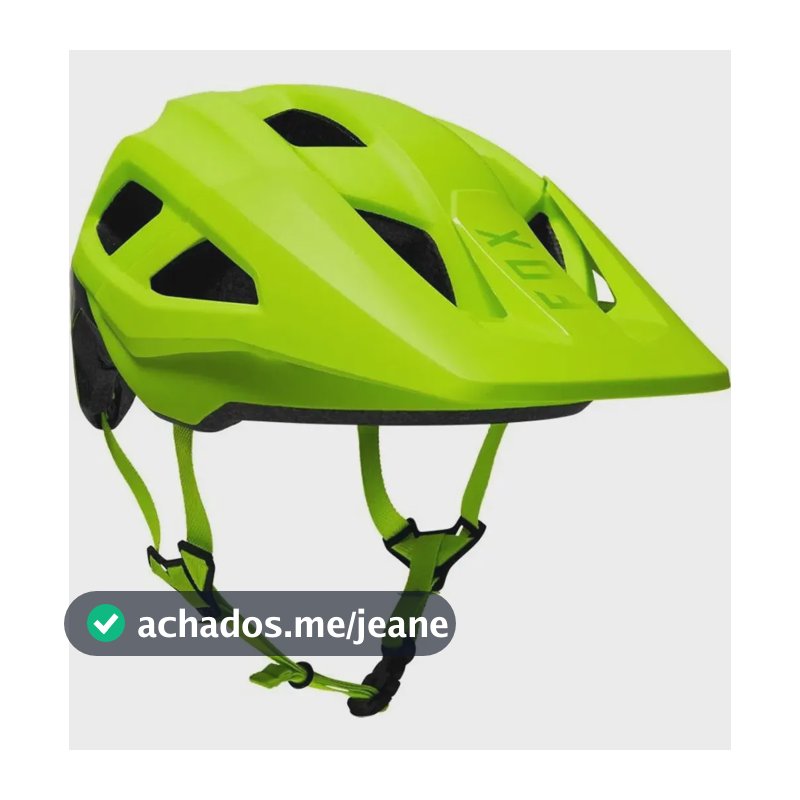 Capacete Ciclismo Bike Fox Mainframe Mips Amarelo P 51-55 Cm Amarelo P