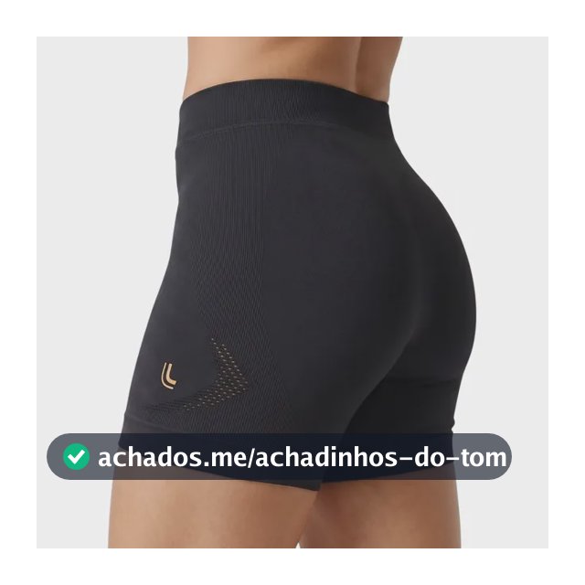 Short Lupo Academia Feminino Poliamida Sem Costura Original