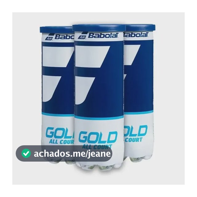 Bola De Tênis Babolat Gold All Court - Pack Com 3 Tubos Azul-escuro