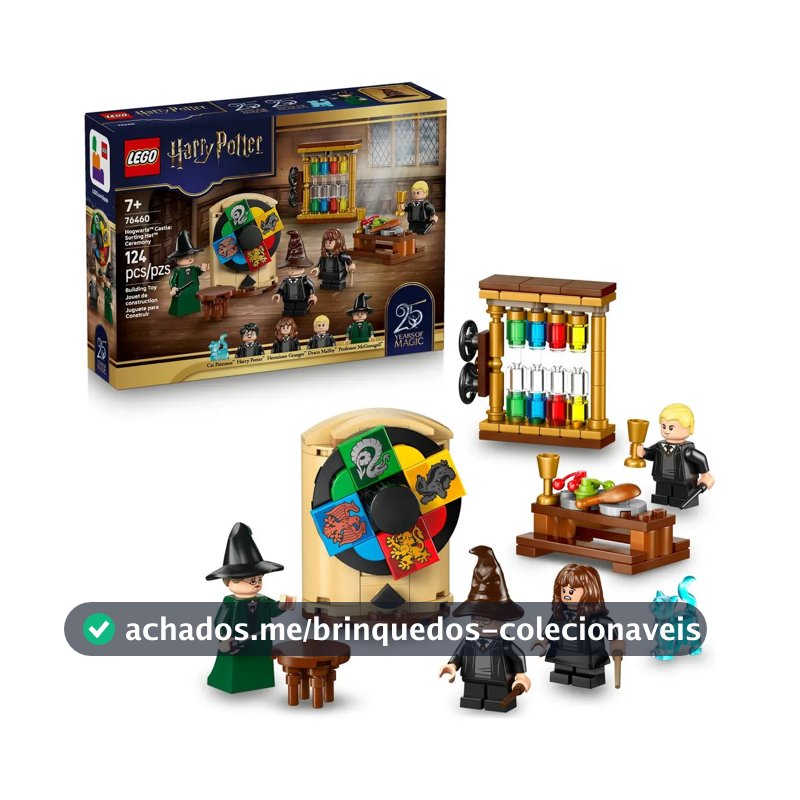 Chapéu seletor de castelo LEGO® Hogwarts 76460