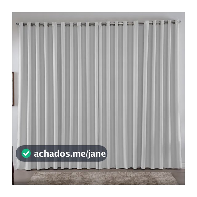 Cortina 3,00x2,50 Metros Blackout Blecaute Gelo Corta Luz Em Tecido Grosso Para Quarto E Sala Casa Laura Enxovais