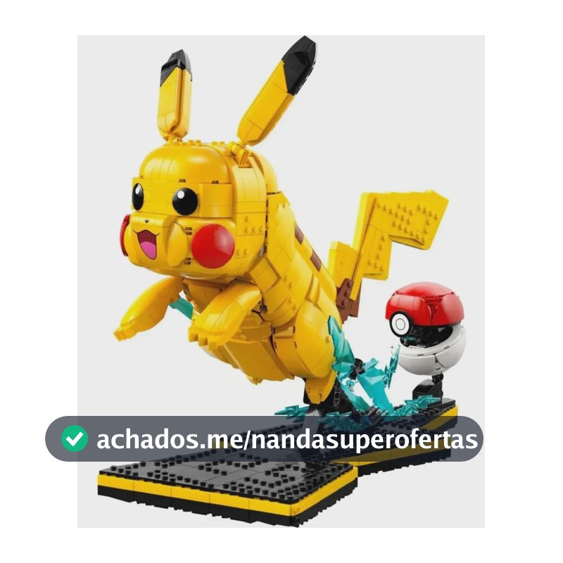 LEGO Pokémon - Pikachu e Pokebola - 2050 Peças - 72152