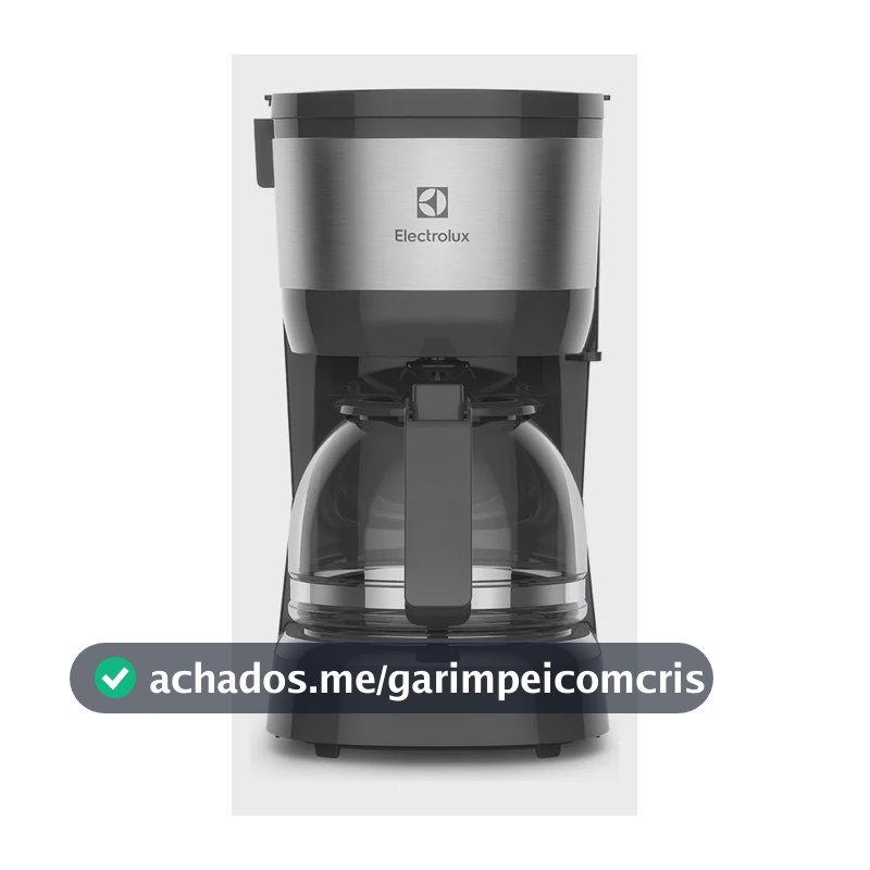 Cafeteira elétrica Electrolux inox filtro permanente removivel corta pingos capacidade 600ml 15 xicaras função manter aquecido sistema ECM10