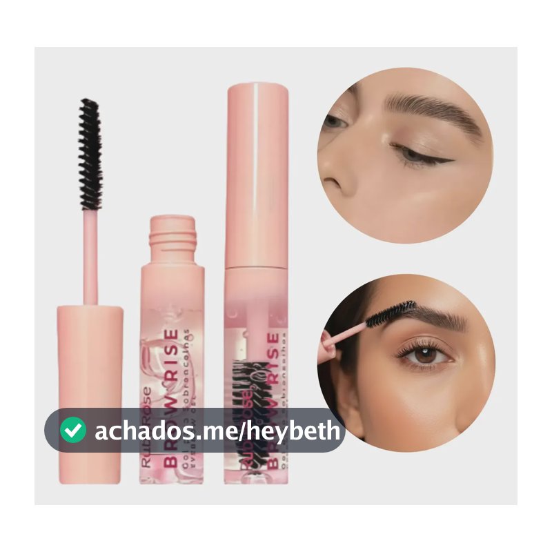 Gel Para Sobrancelha Brow Rise Ruby Rose Mascara Sobrancelha Incolor