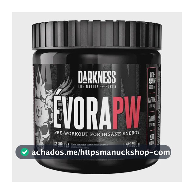 Pré Treino Évora Pw Darkness Uva 300g Integralmédica