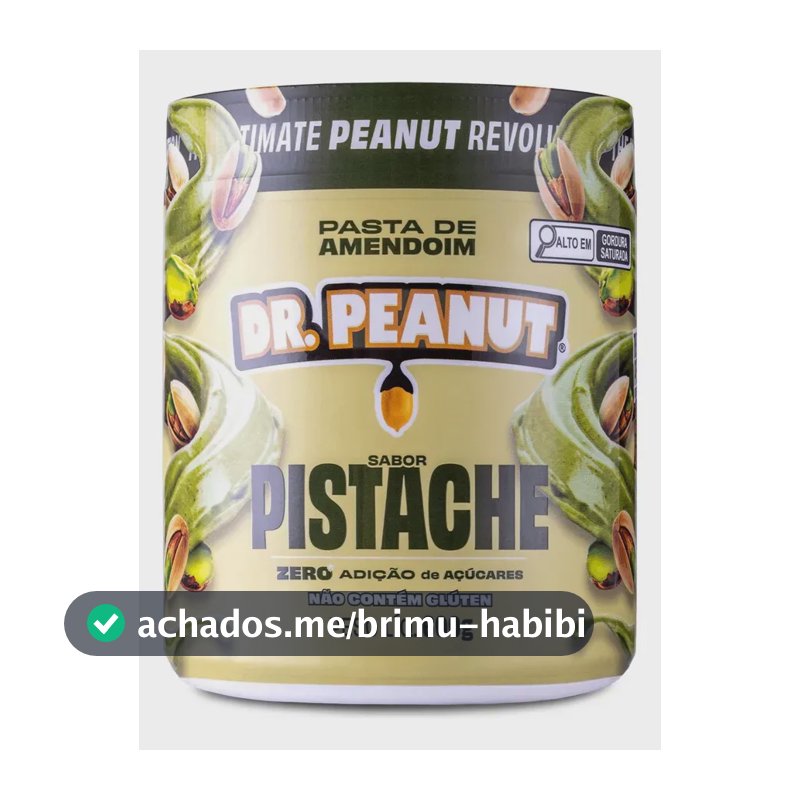 Suplemento Dr. Peanut en pasta sabor pistache x 600g