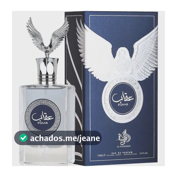 Perfume Eqaab Al Whataniah Masculino Original Eau De Parfum 100ml