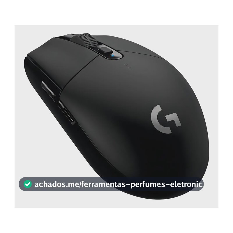 Mouse Gamer Sem Fio Logitech G Series Lightspeed G305 Preto