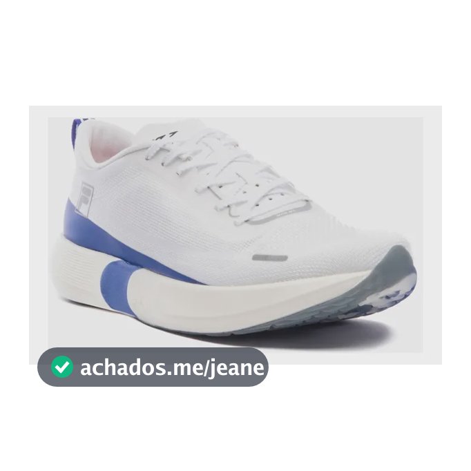 Tenis Fila Kr7 Cor Especial Com Placa De Carbono + Brinde Branco/azul Lisa 41 Br