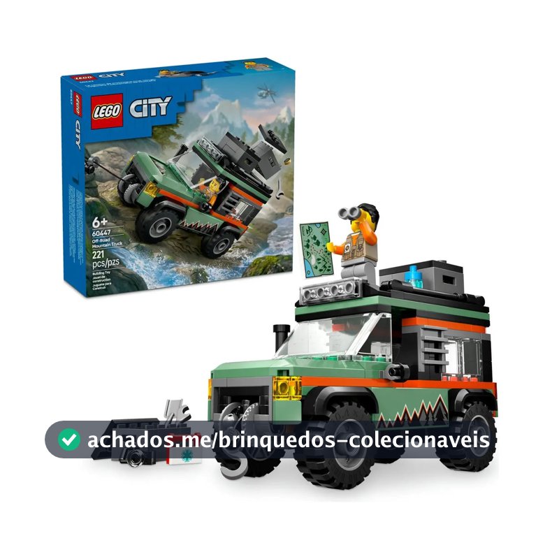 Blocos de montar LegoCity 60447 221 peças em caixa