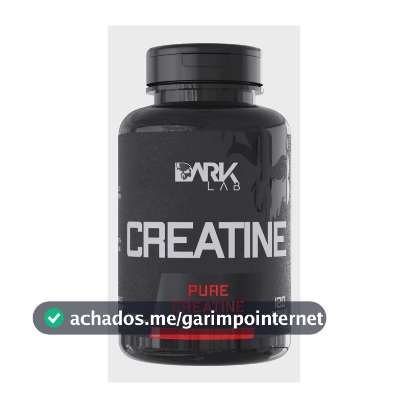 Creatina Dark Lab Premium em cápsula Sem sabor de 120 un