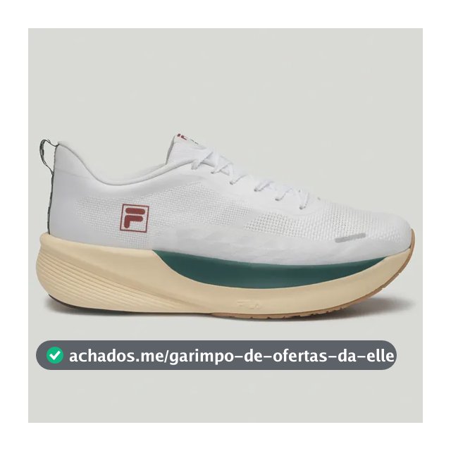 Tênis Fila Aero Skyfoam Masculino Original Corrida Academia Branco 41 Br