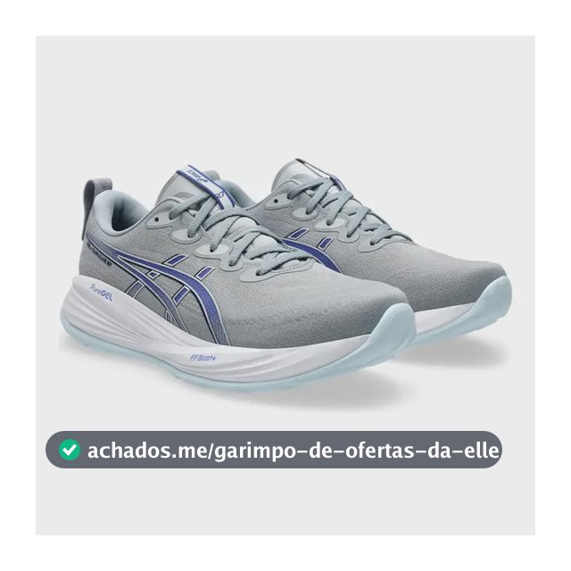 Tênis Asics Gel-cumulus 27 Masculino Cinza E Azul Escuro 43 Br