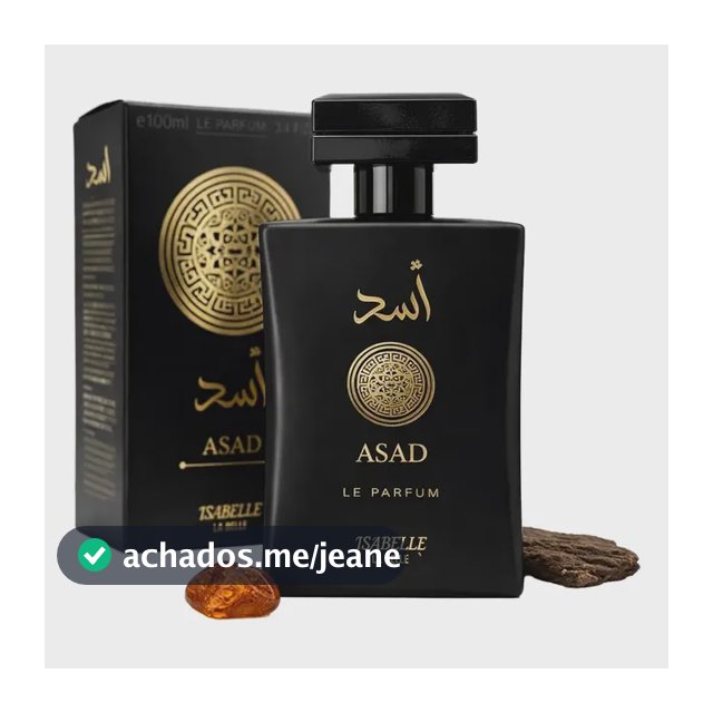 Perfume Árabe Asad Masculino Original 100ml Isabelle Parfum