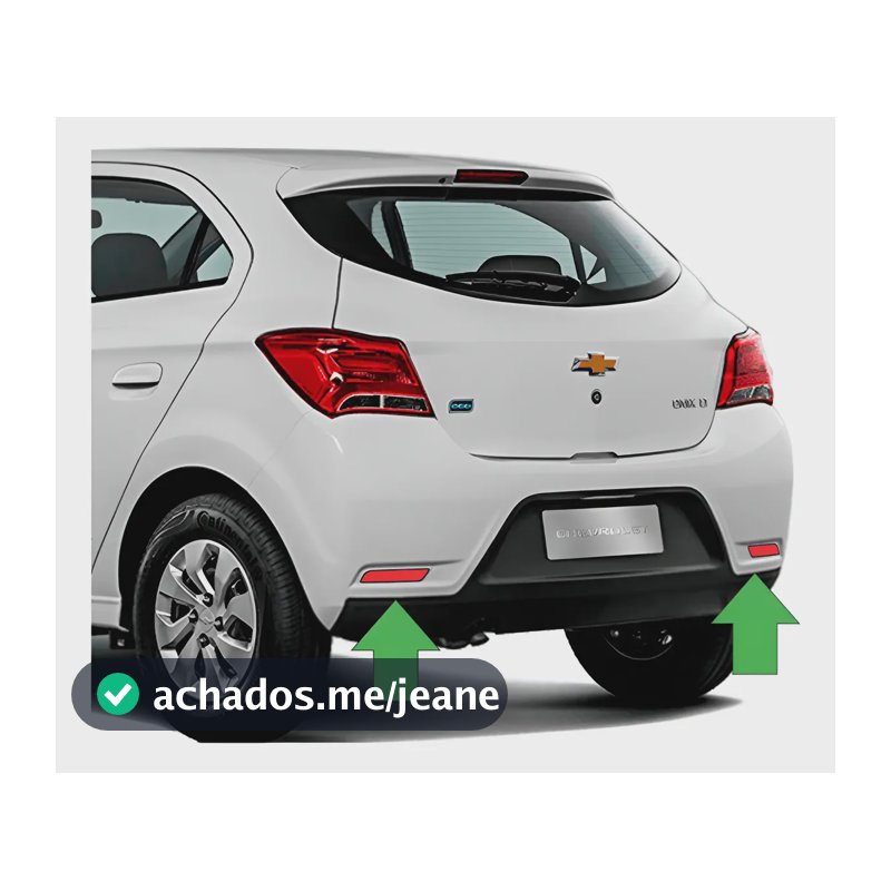 Acessorios Adesivo Par  Refletor Novo Onix  2017 2018 2019