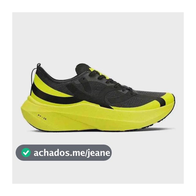 Tênis De Corrida Olympikus Corre 5 Unissex Chumbo Amarelo Limao Liso 34 Br