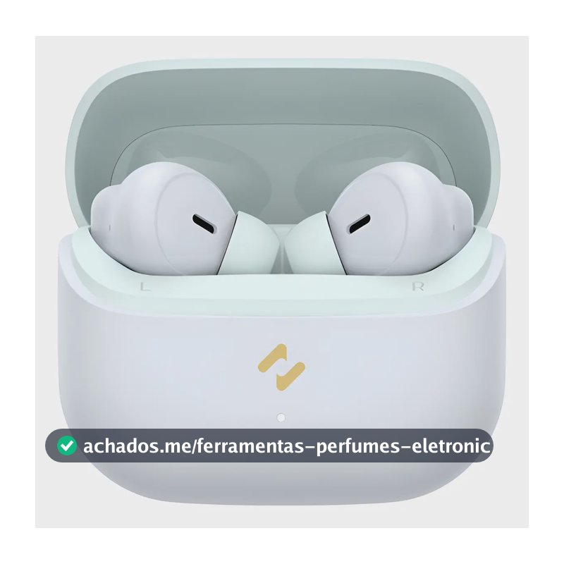 Fone De Ouvido Sem Fio Havit Tw982 Enc, Bluetooth 5.4, 33h Bateria, Resistência IPX4 contra respingos, Cancelamento de Ruído com IA, Cor Verde