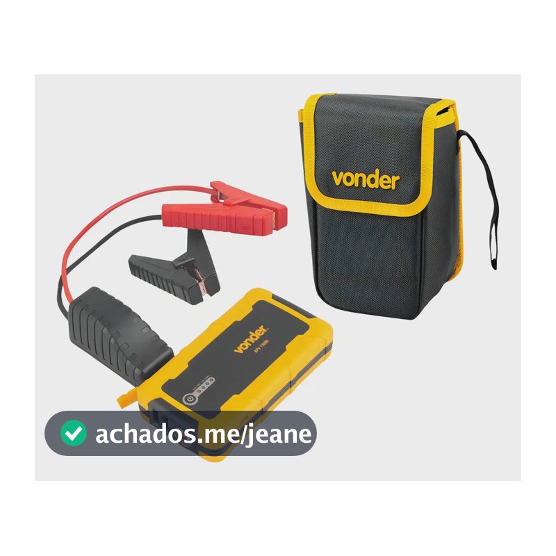 Auxiliar De Partida Pórtatil 12v Apv13000 - Vonder