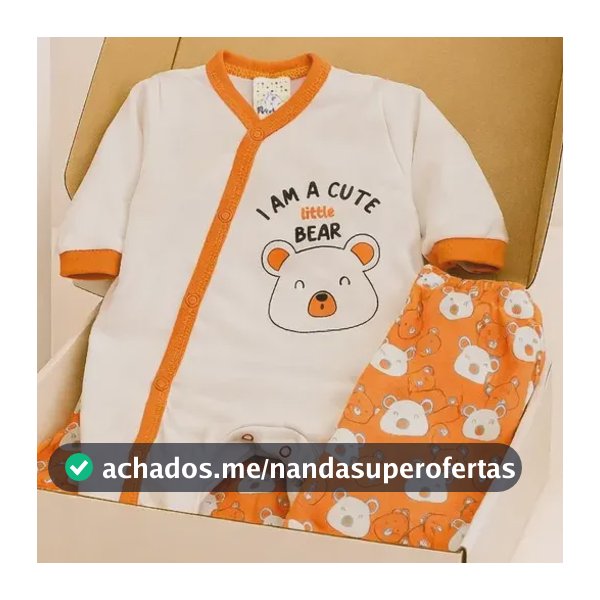 Kit Saida De Maternidade 04 Peças - Menino Menina Presente