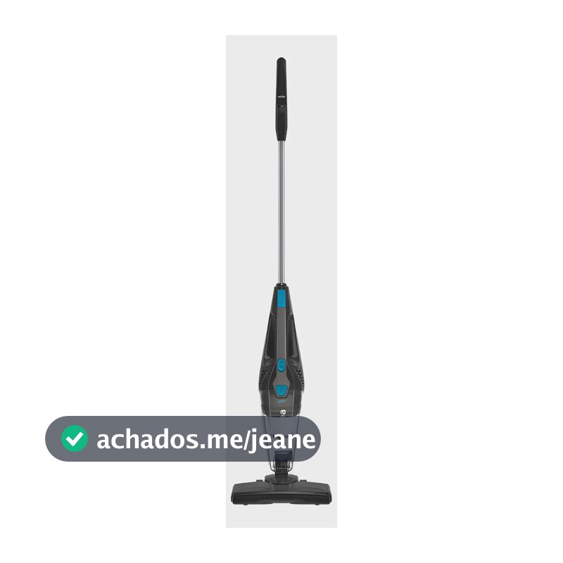 Aspirador de Pó Vertical Midea, 1350W, 2 em 1, cabo de 5M, Preto e Azul