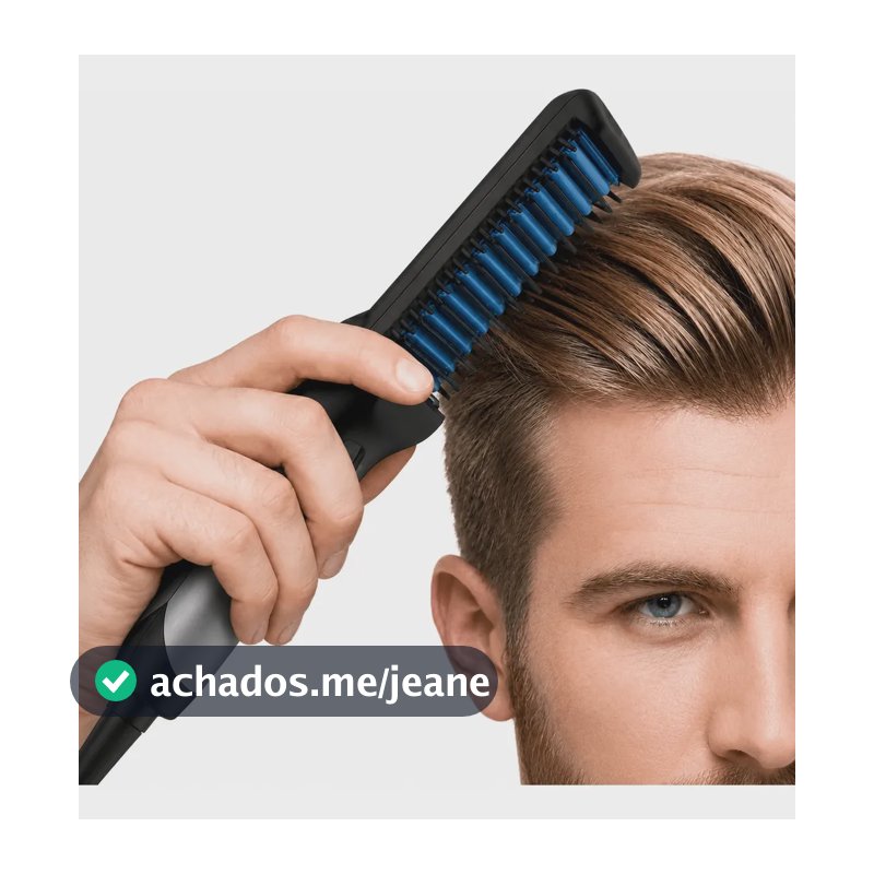 Chapinha Masculina Para Barba E Cabelo Bivolt 127/220v Preto 127/220v