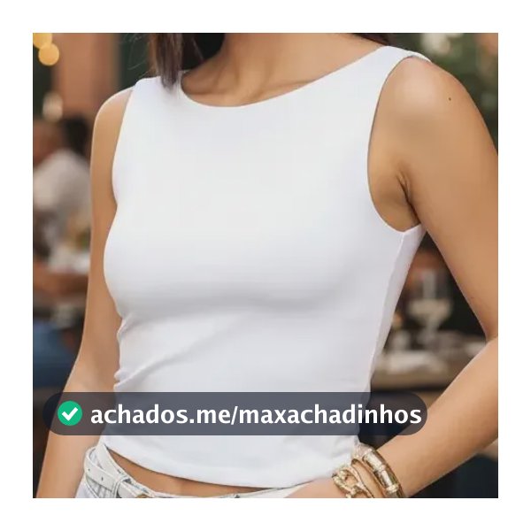 Regata Costa Nua Feminina Suplex Blusa Baby Te Básica Casual