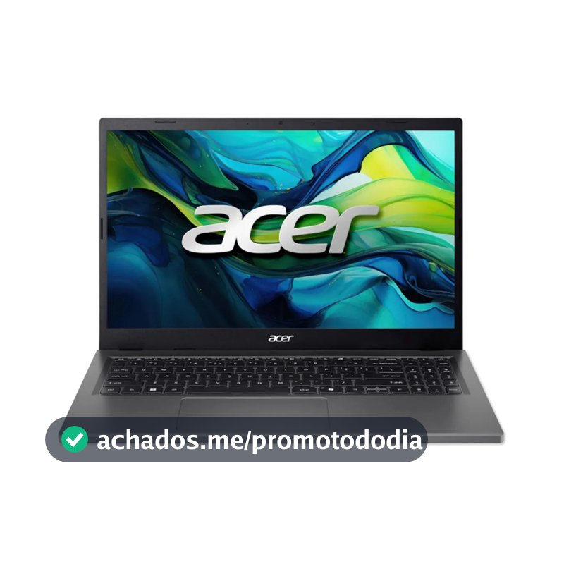 Notebook Acer Aspire Go 15 AG15-71P-5939 - Intel Core i5-13420H 13ª Geração • 8GB DDR5 • 256GB SSD NVMe • Tela 15,6' • Windows 11 Home
