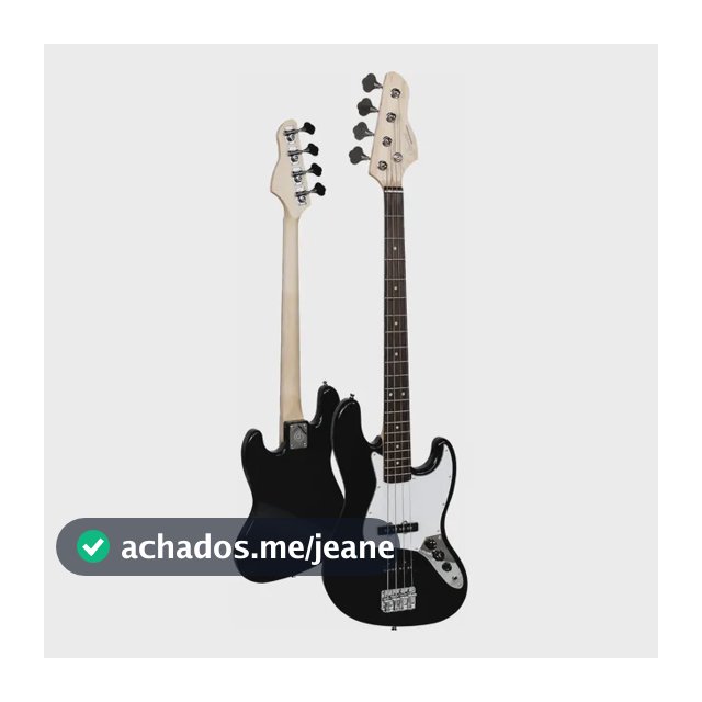 Contra Baixo Giannini 4 Cordas Gb100 Passivo Jazz Bass