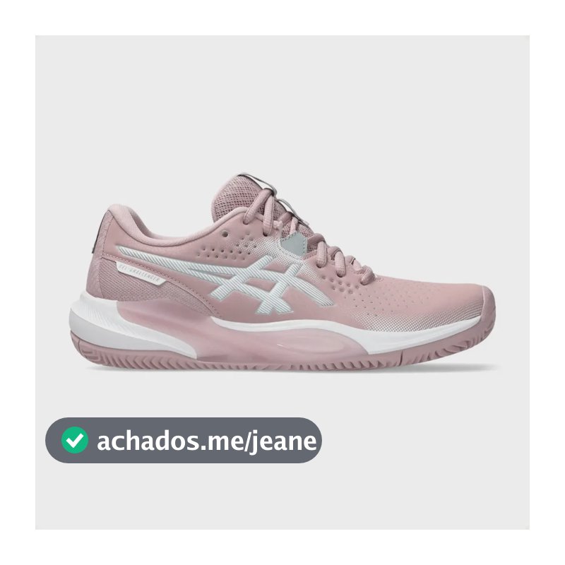 Tênis Asics Gel Challenger 15 Clay Feminino Rosa Saibro Rosa 37 Br