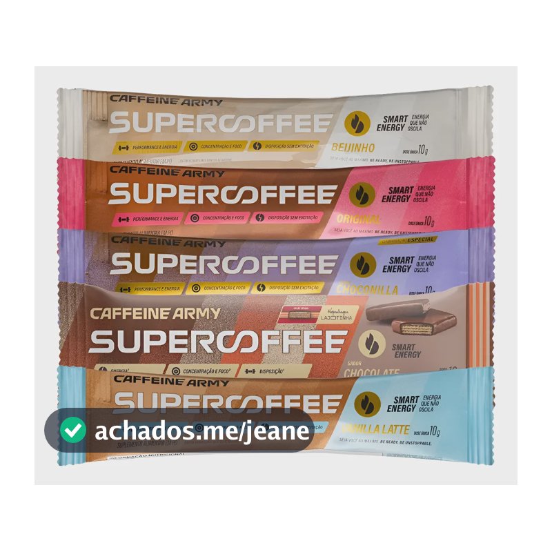 Super Coffee 3.0 To Go Saches Sortidos 5 Un - Caffeine Army Super Coffee Sache 5x