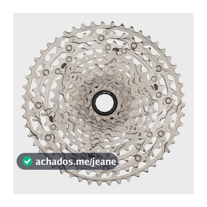 Cassete Shimano Deore Cs-m6100 10/51d 12v - Micro Spilne Prateado 10 51