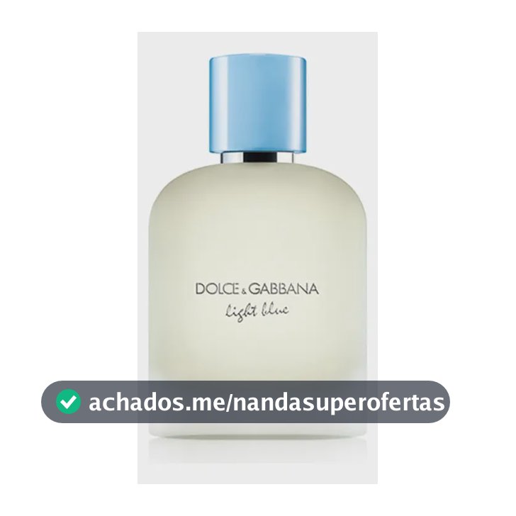Dolce & Gabbana Light Blue Pour Homme EDT Perfume Masculino 100ml