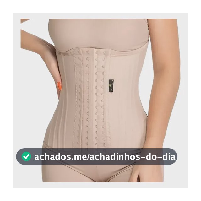Cinta Modeladora Feminina Com Barbatana Redutora Cintura 750