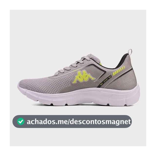 Tênis Kappa Run 200 Original Caminhada Academia